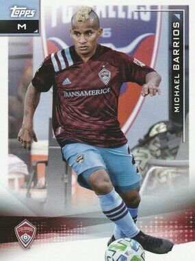 Michael Barrios - 2021 Topps MLS Experience Card